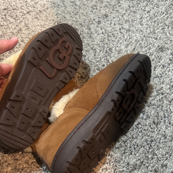 UGG Tan Shearling-Lined Winter Boots - Picture 2 of 15